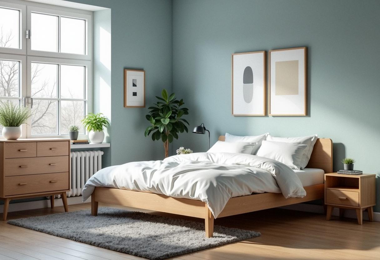 bedroom decor colored