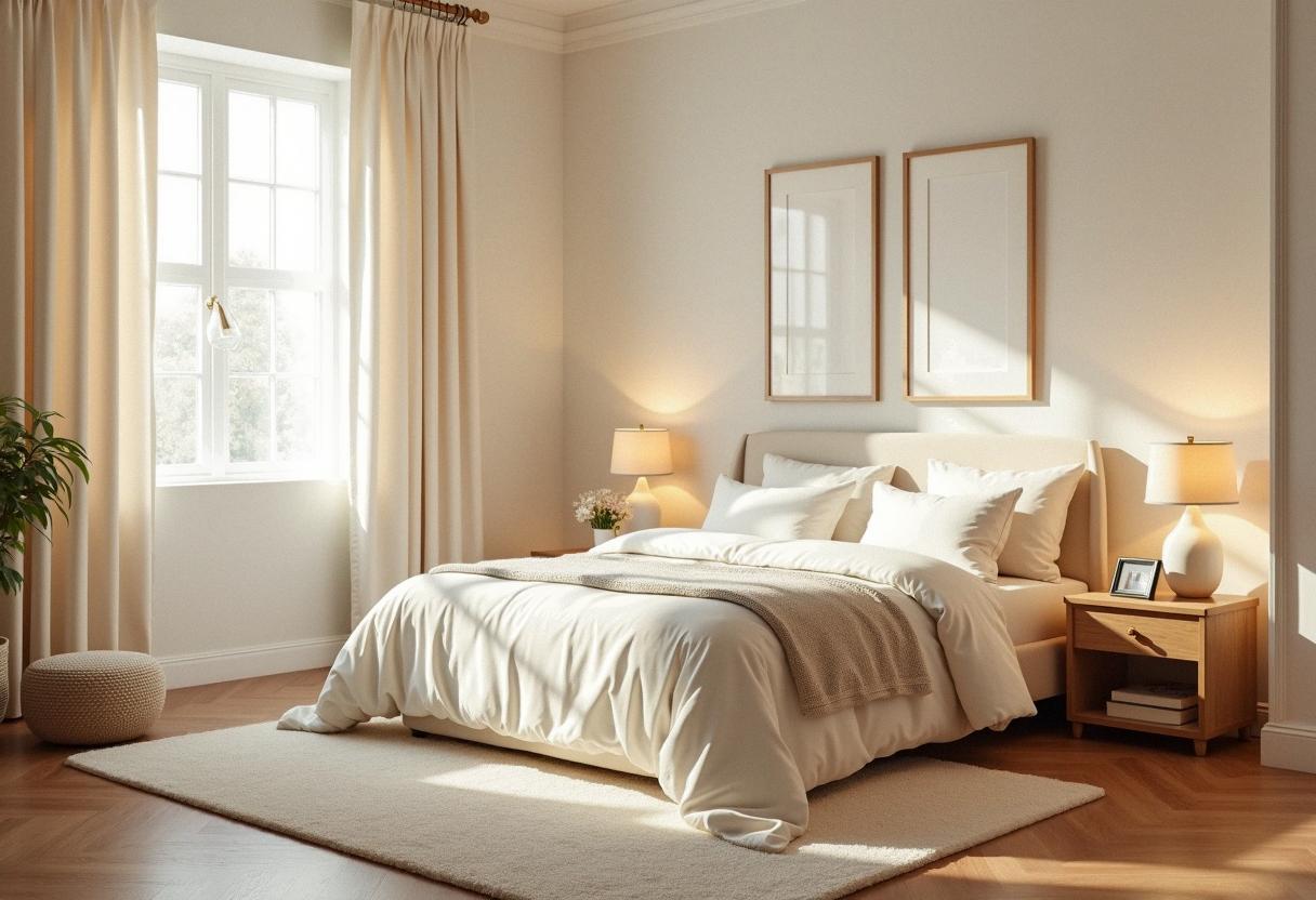 bedroom decor cream