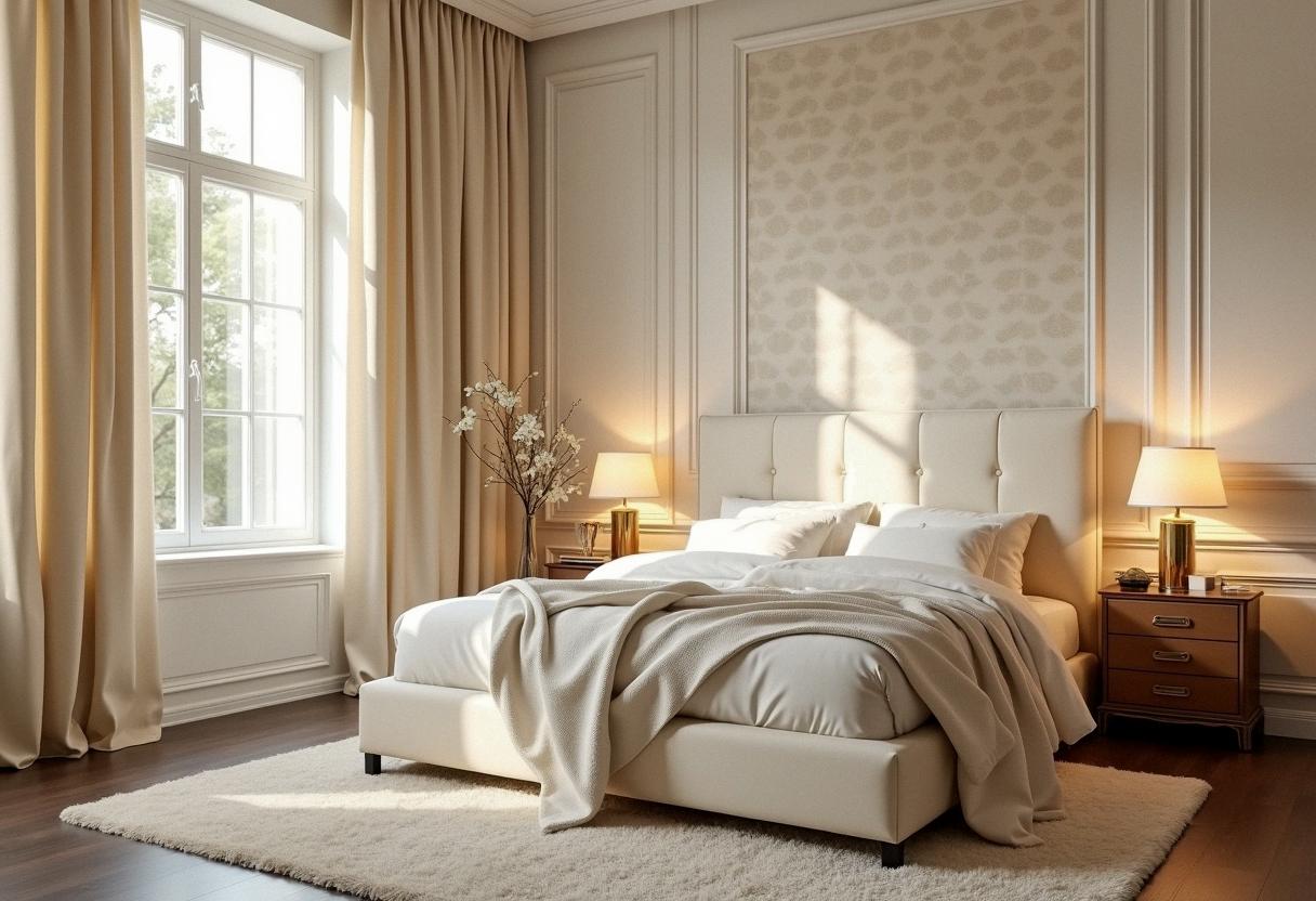 bedroom decor cream