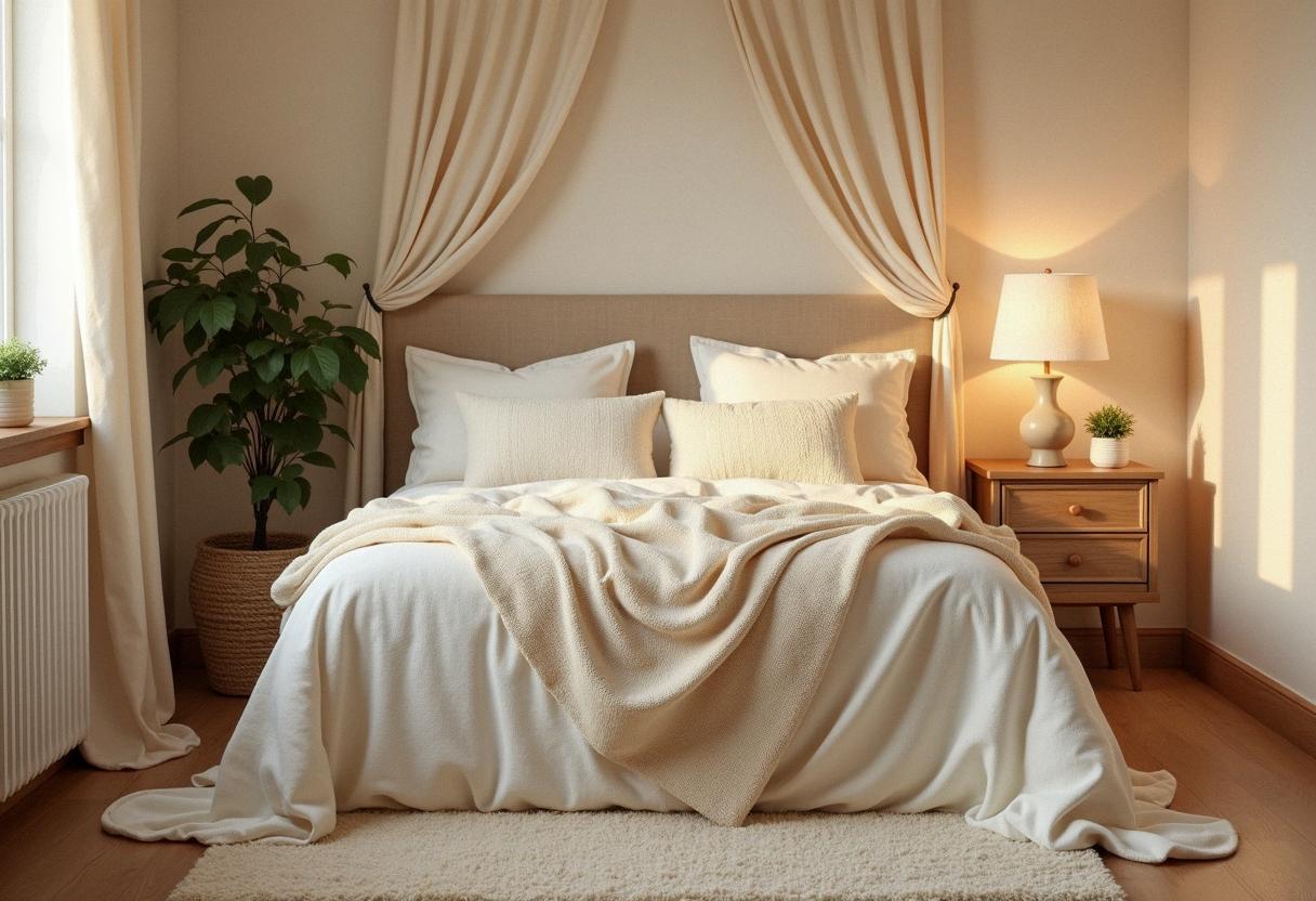 bedroom decor cream