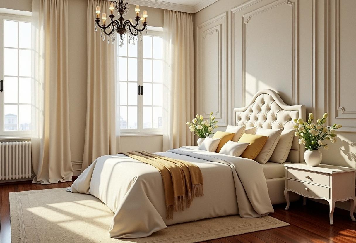bedroom decor cream