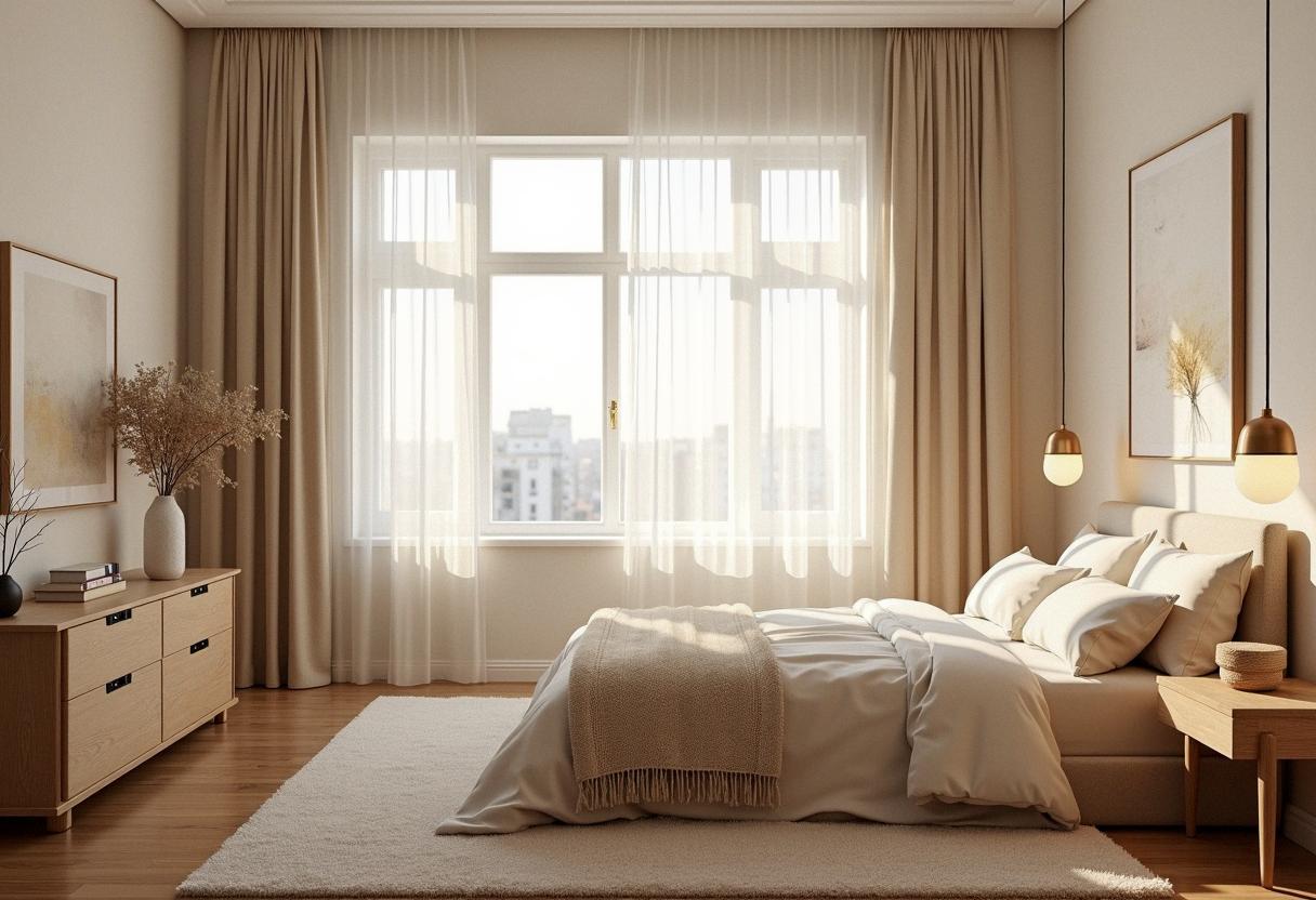 bedroom decor cream