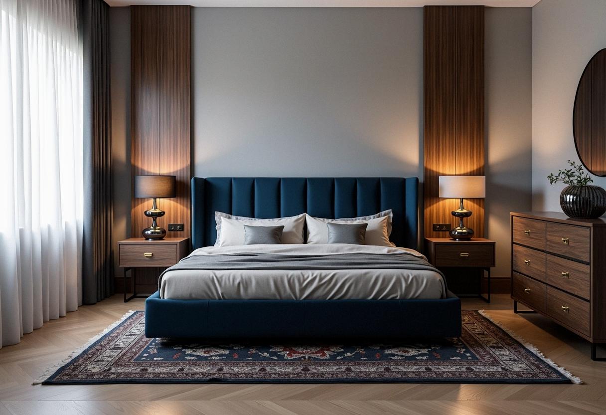 bedroom decor dark furniture