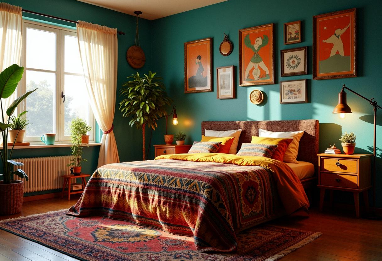 bedroom decor ecletic