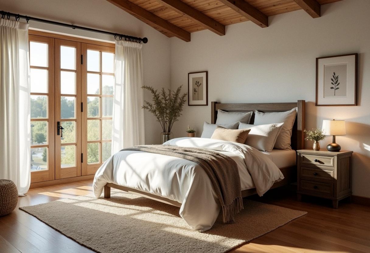bedroom decor farmhouse