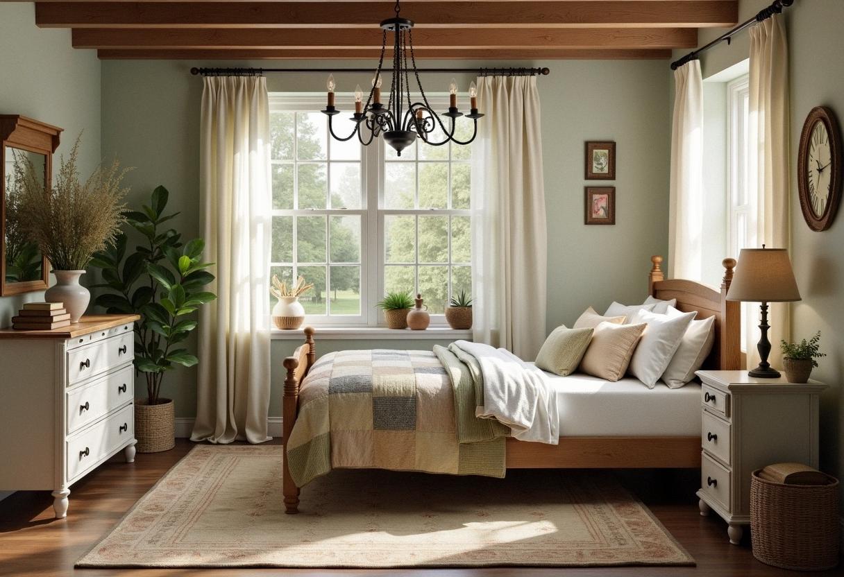 bedroom decor farmhouse