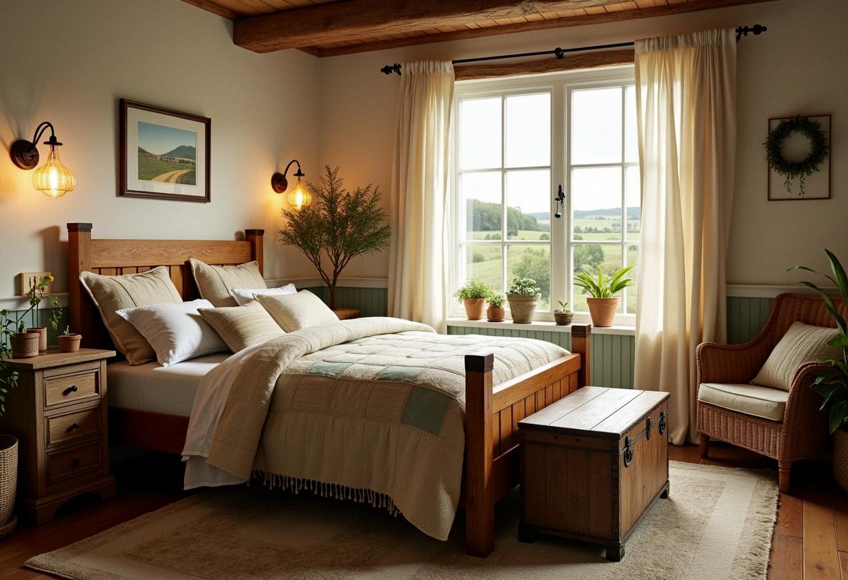 bedroom decor farmhouse