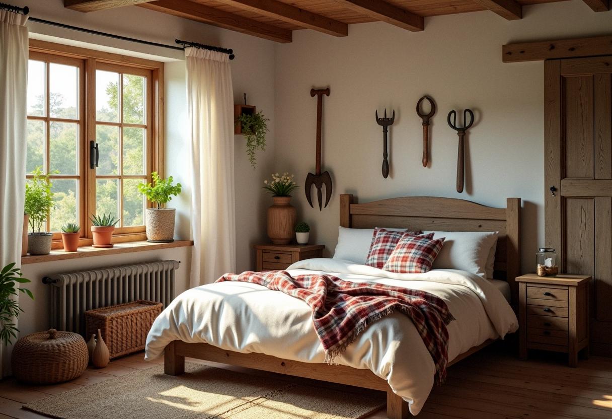 bedroom decor farmhouse