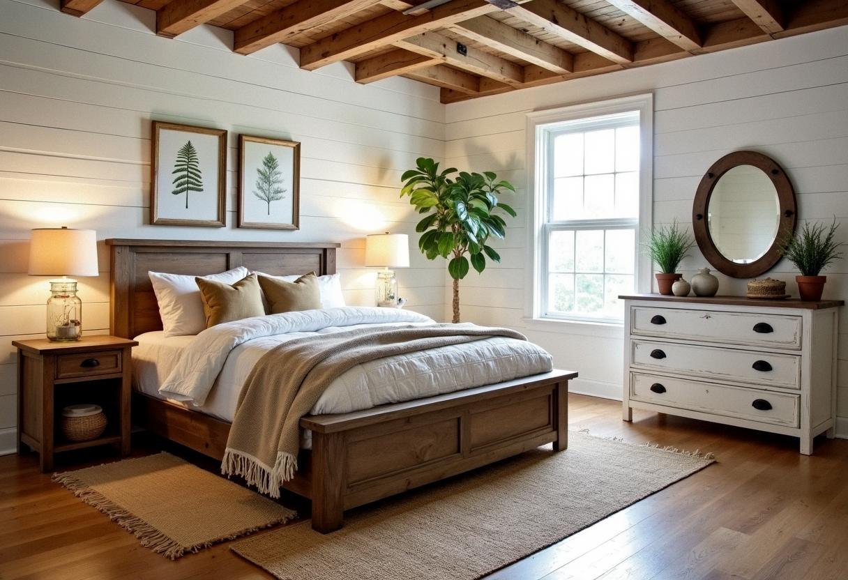 bedroom decor farmhouse