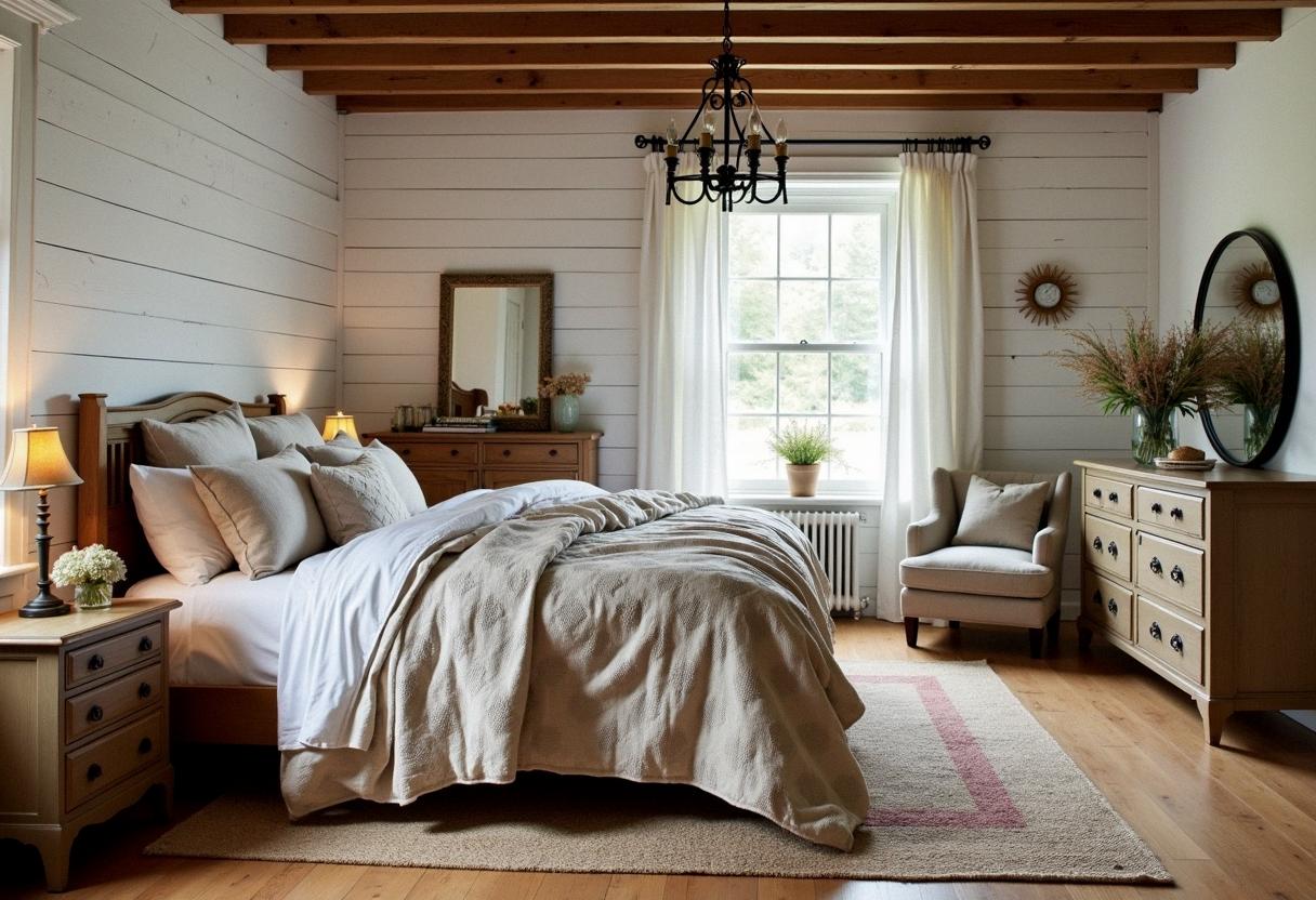 bedroom decor farmhouse