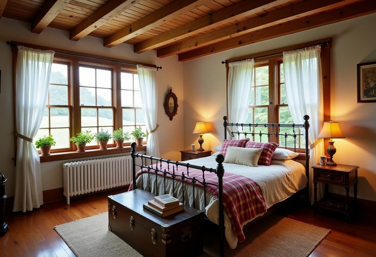 bedroom decor farmhouse