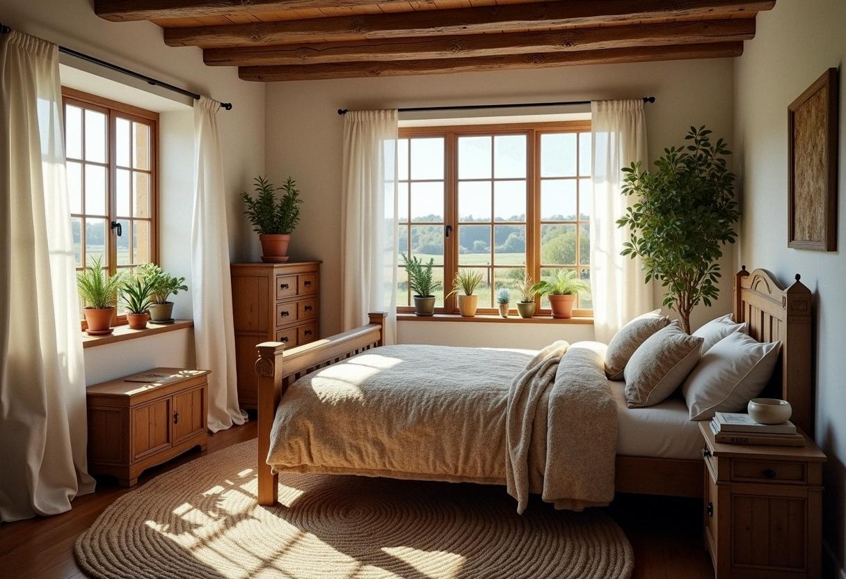 bedroom decor farmhouse