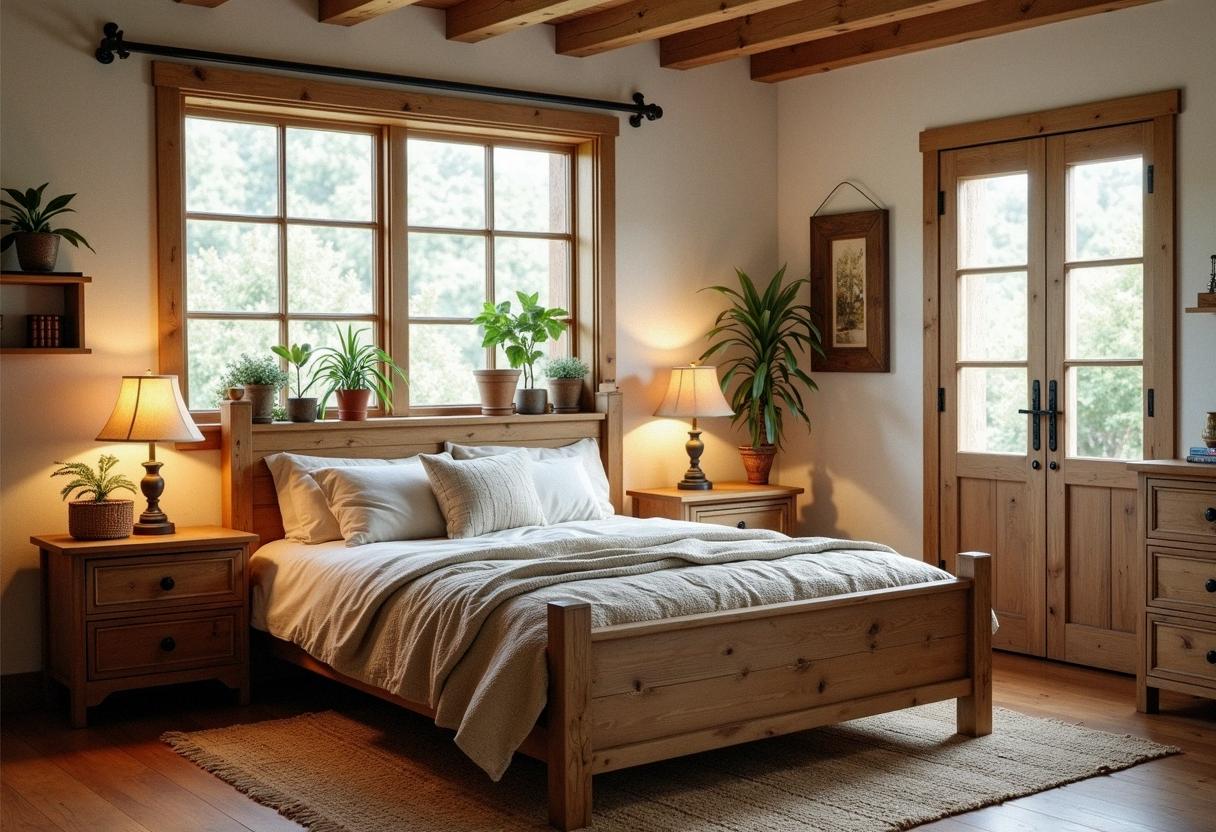 bedroom decor farmhouse