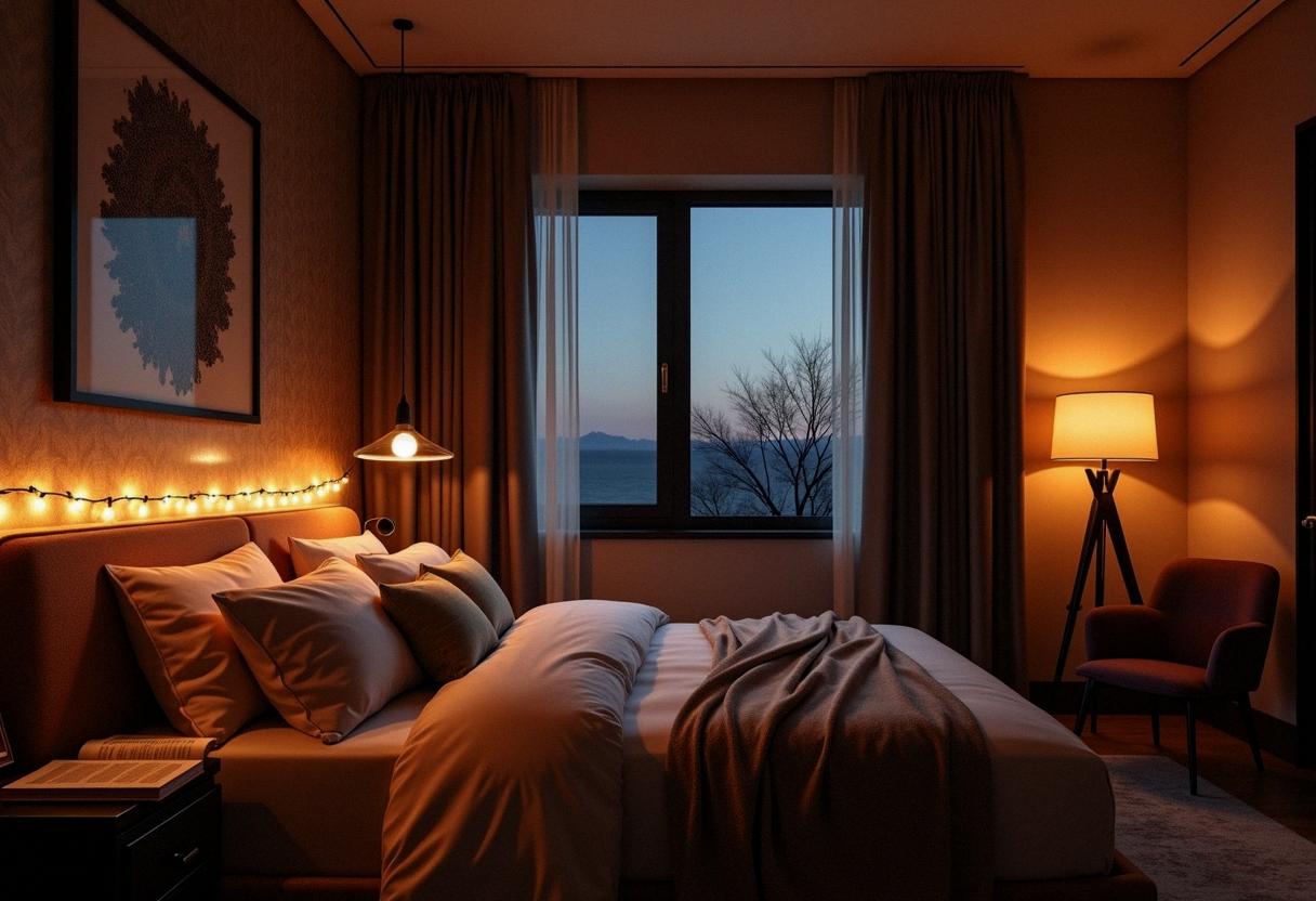 bedroom decor lights