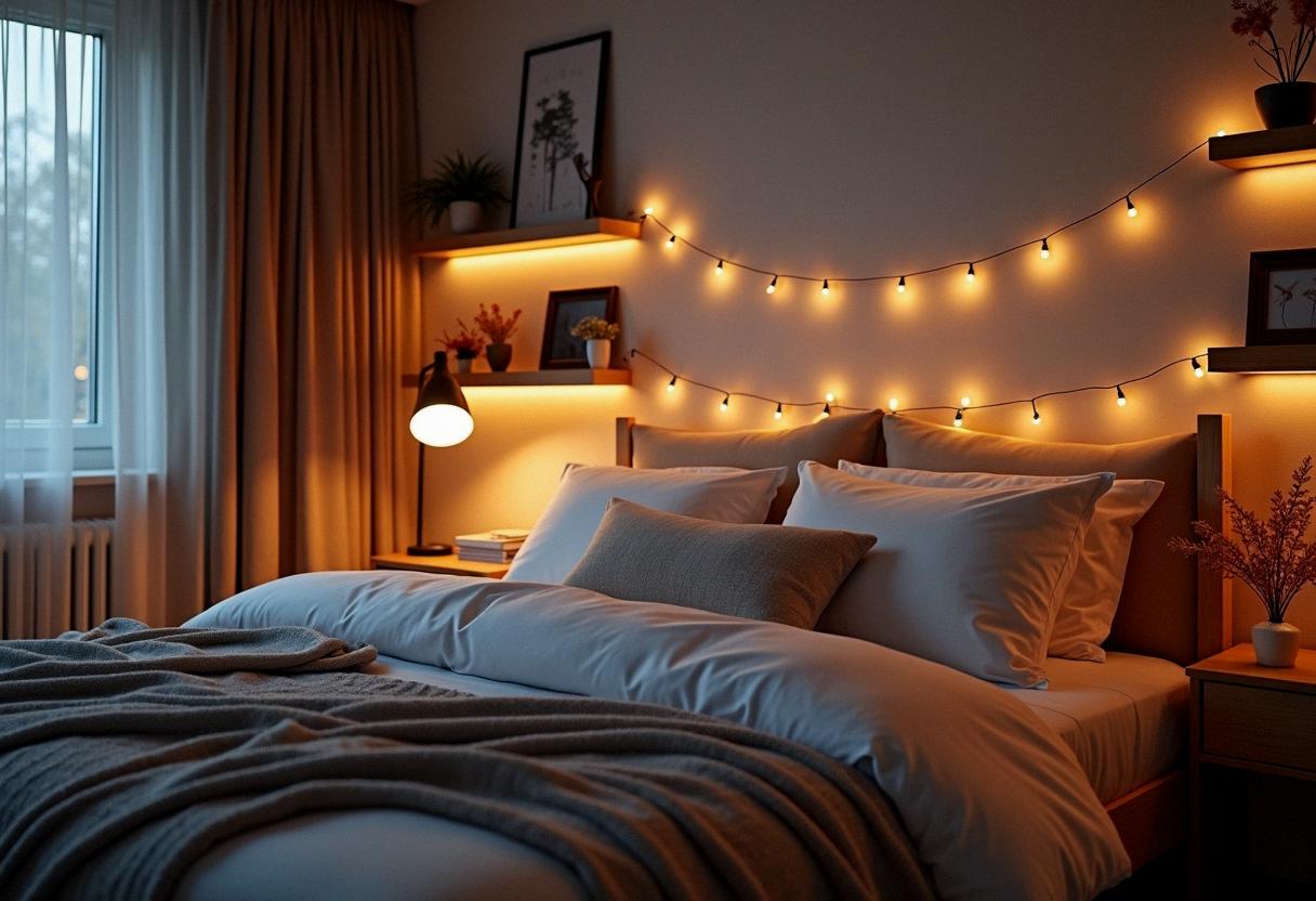 bedroom decor lights