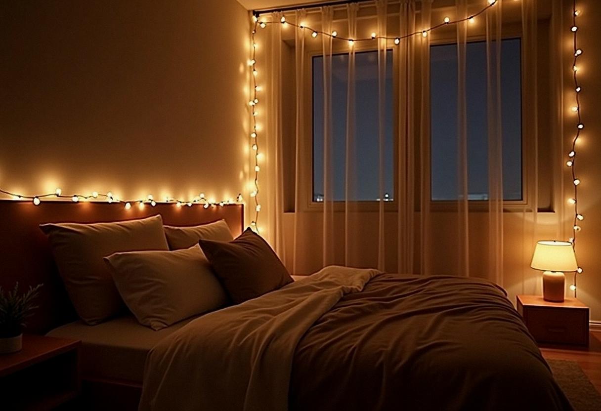 bedroom decor lights