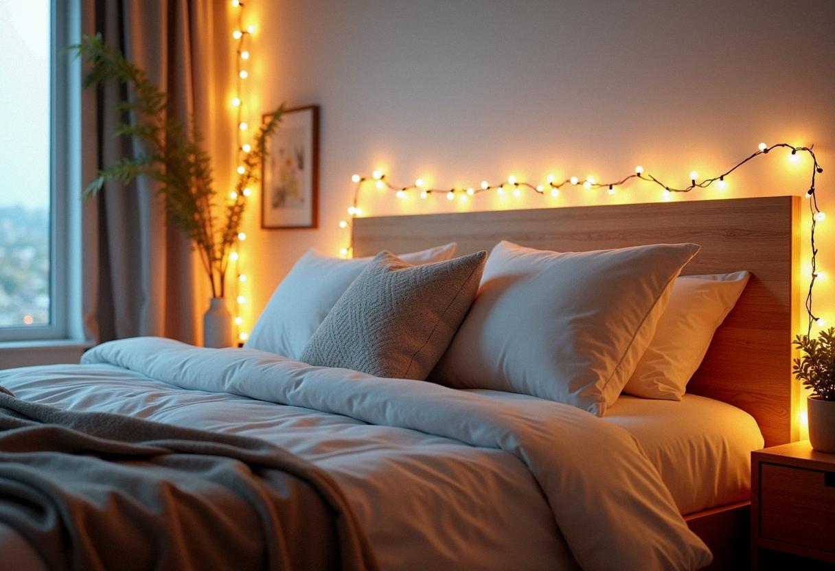 bedroom decor lights