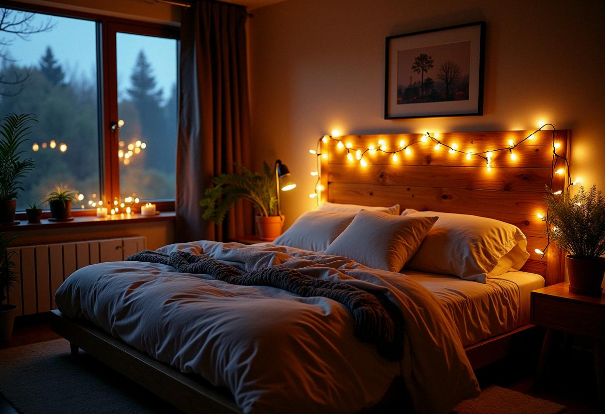 bedroom decor lights