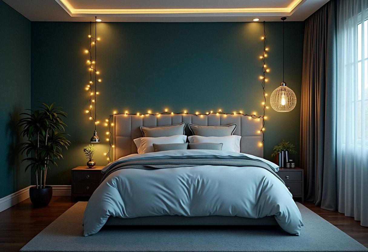 bedroom decor lights