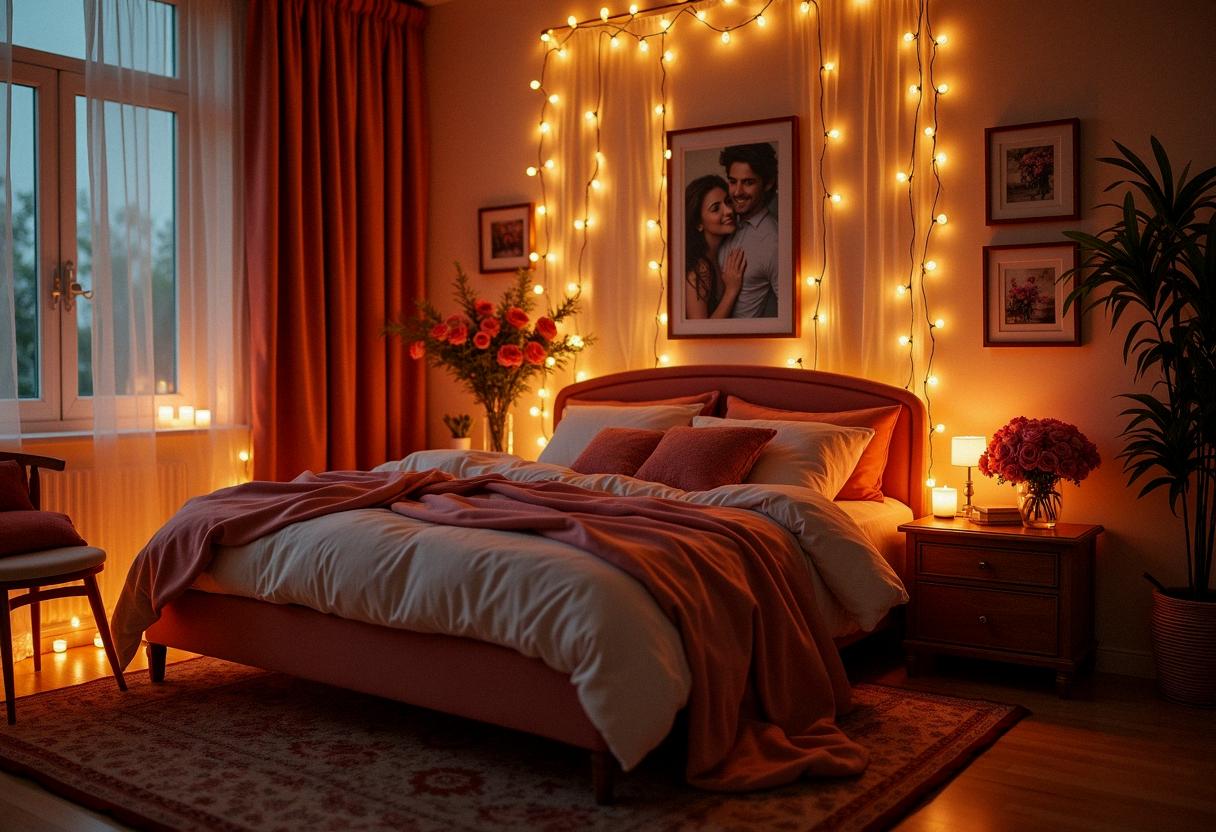 bedroom decor romantic for couples