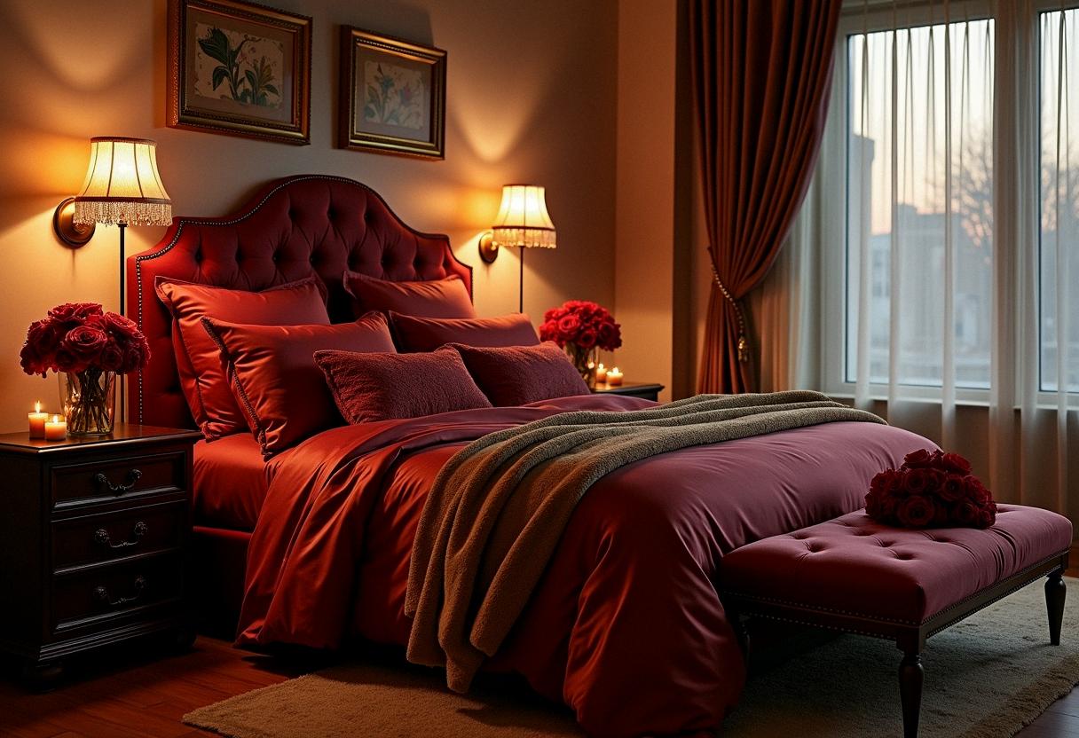 bedroom decor romantic for couples