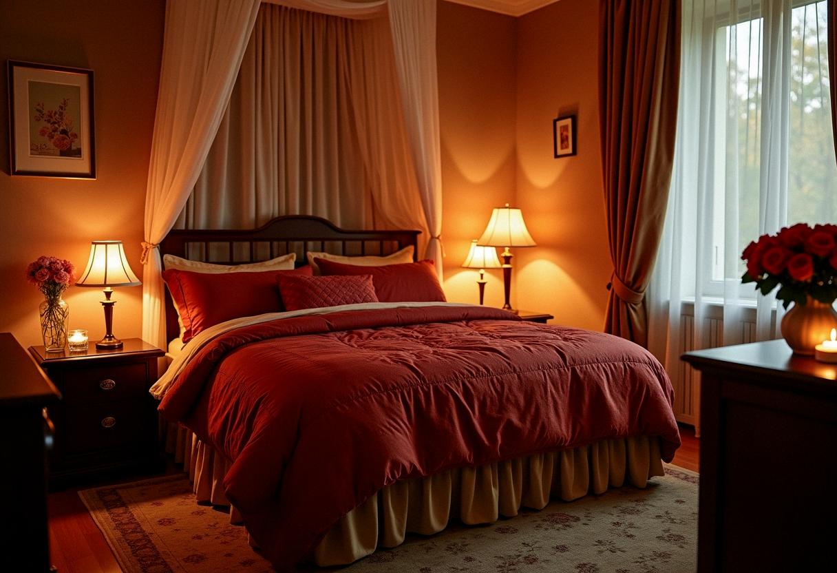 bedroom decor romantic for couples