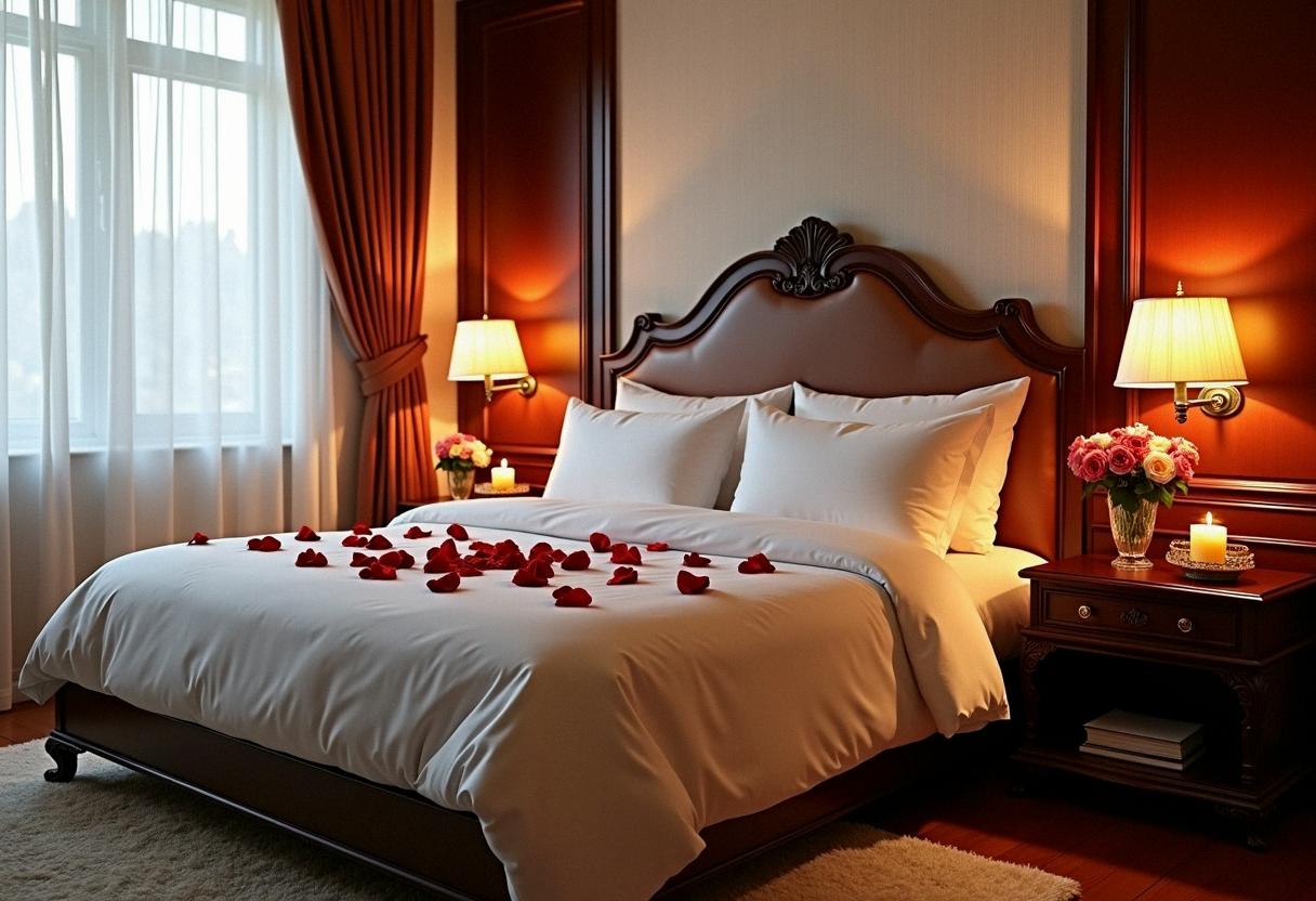 bedroom decor romantic for couples