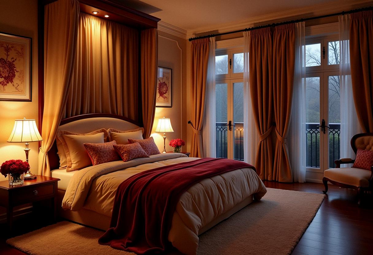 bedroom decor romantic for couples