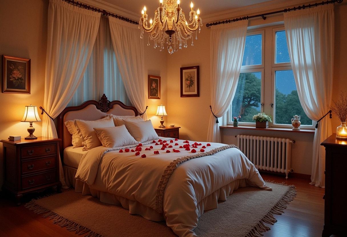 bedroom decor romantic for couples