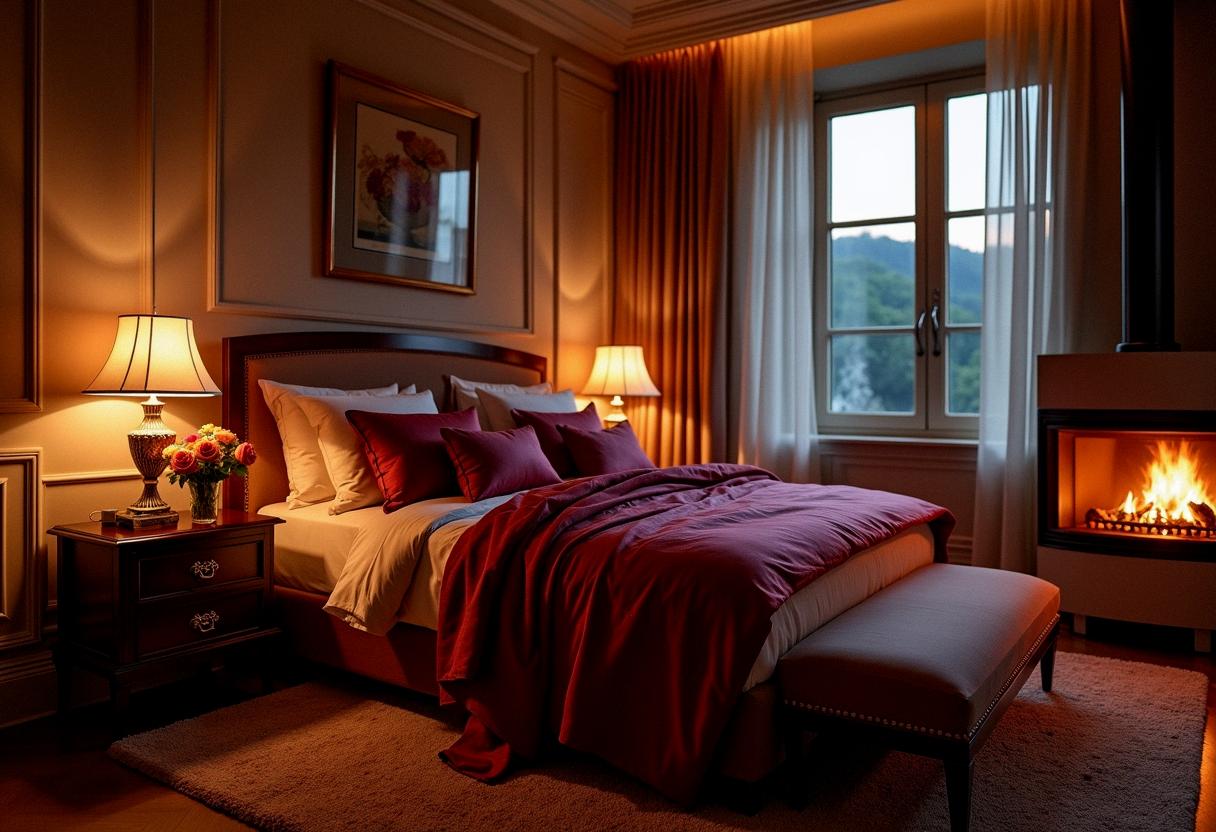 bedroom decor romantic for couples