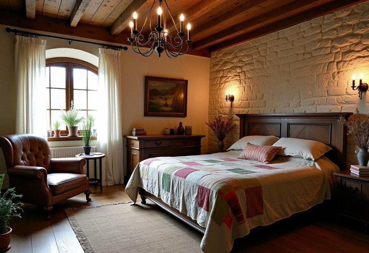 bedroom decor rustic