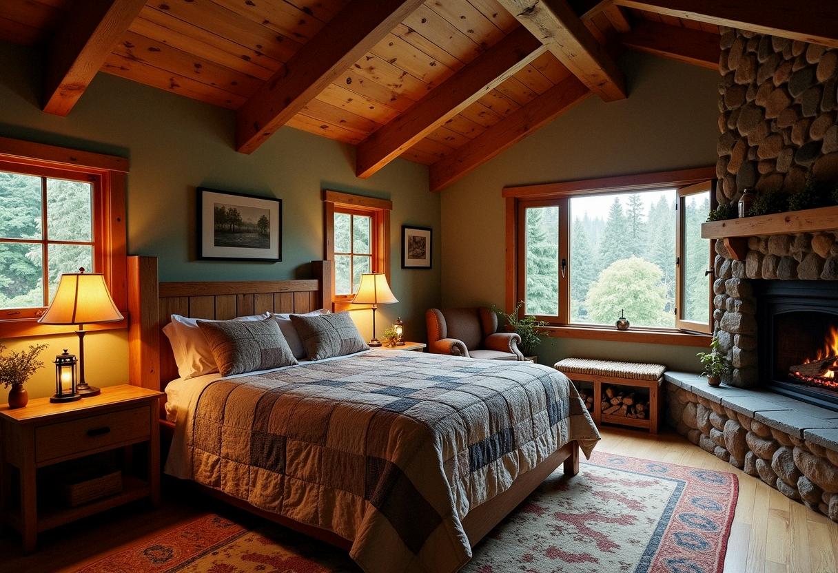 bedroom decor rustic