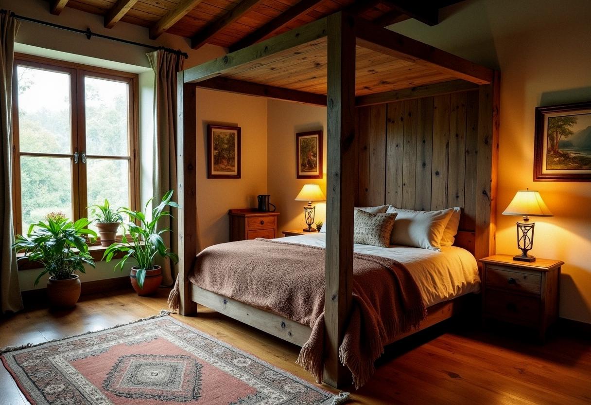 bedroom decor rustic