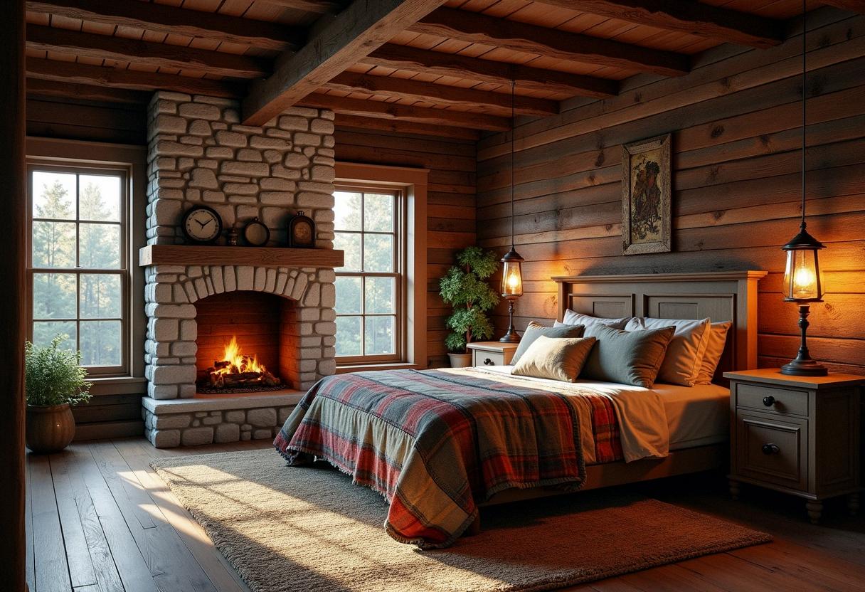 bedroom decor rustic