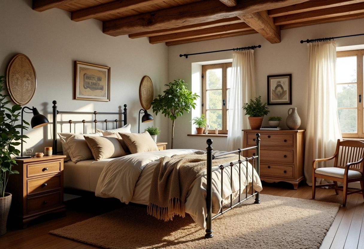 bedroom decor rustic