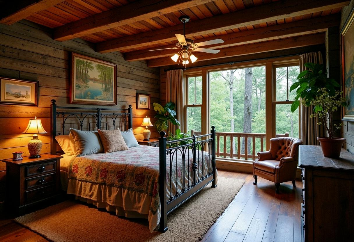 bedroom decor rustic