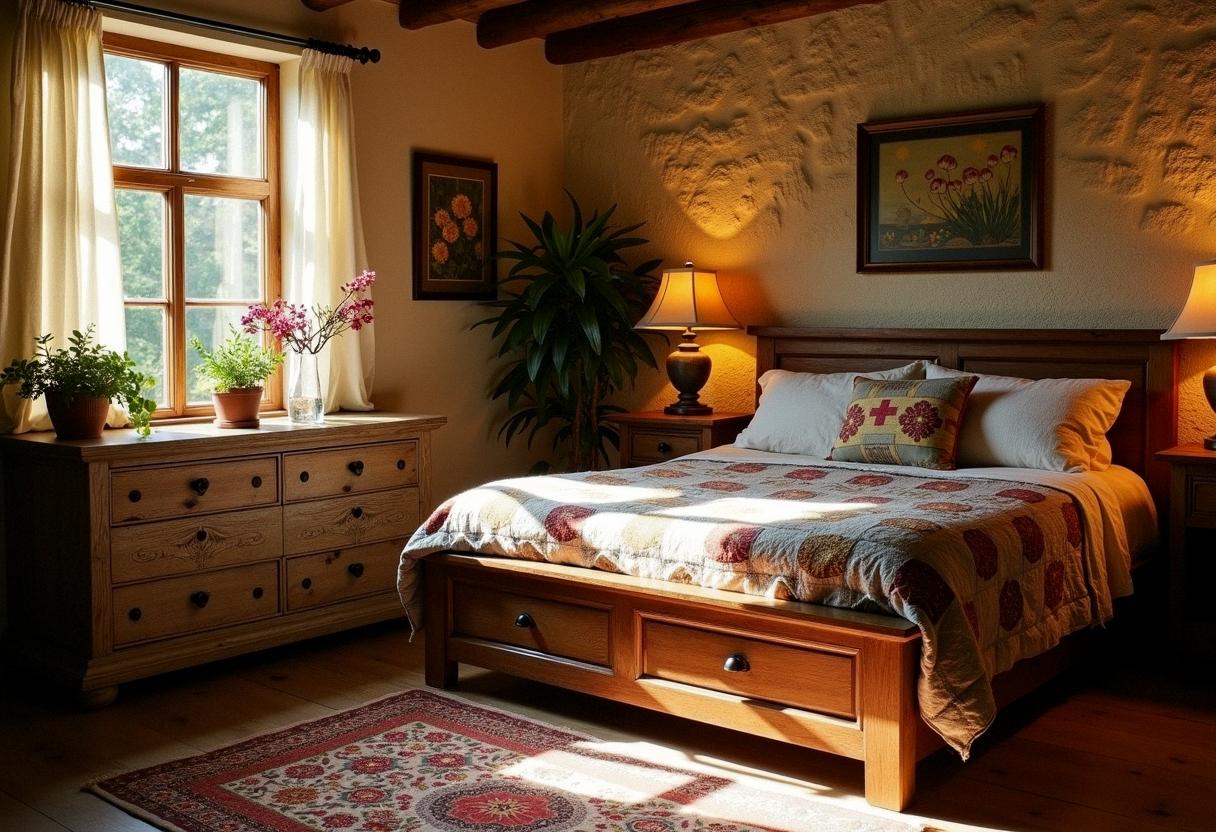 bedroom decor rustic