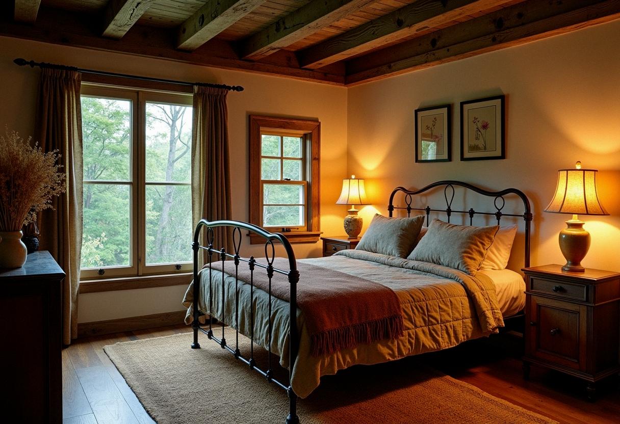 bedroom decor rustic
