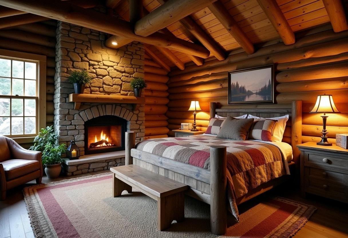 bedroom decor rustic