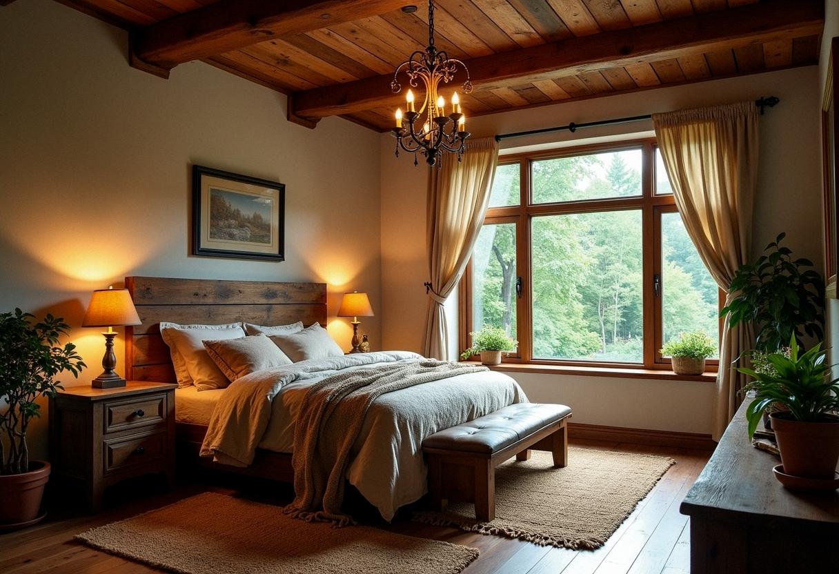 bedroom decor rustic