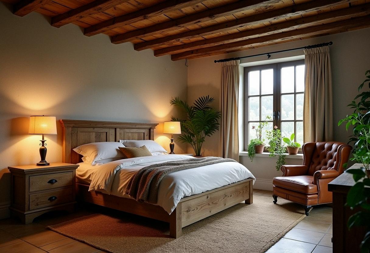 bedroom decor rustic