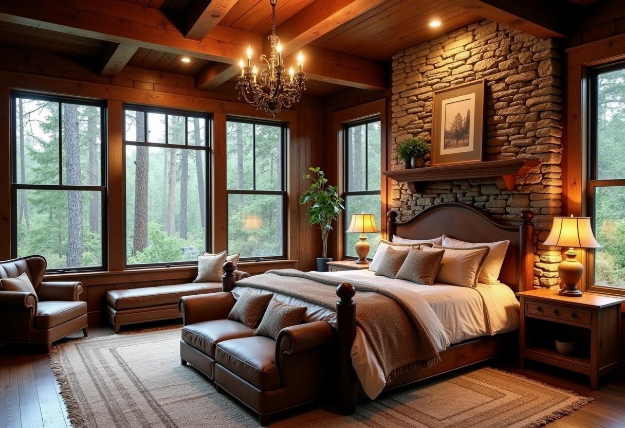 bedroom decor rustic