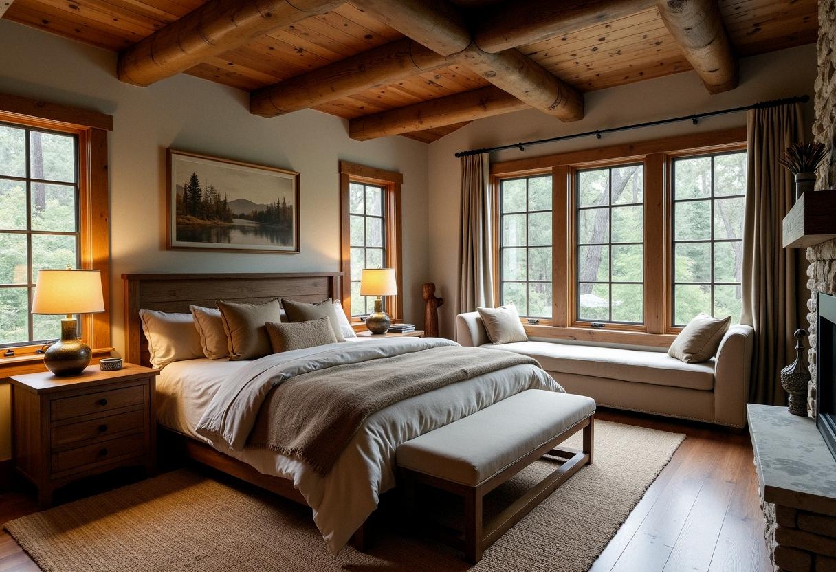 bedroom decor rustic