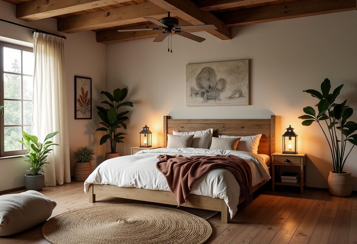 bedroom decor rustic