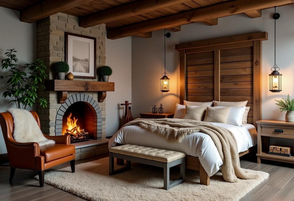 bedroom decor rustic