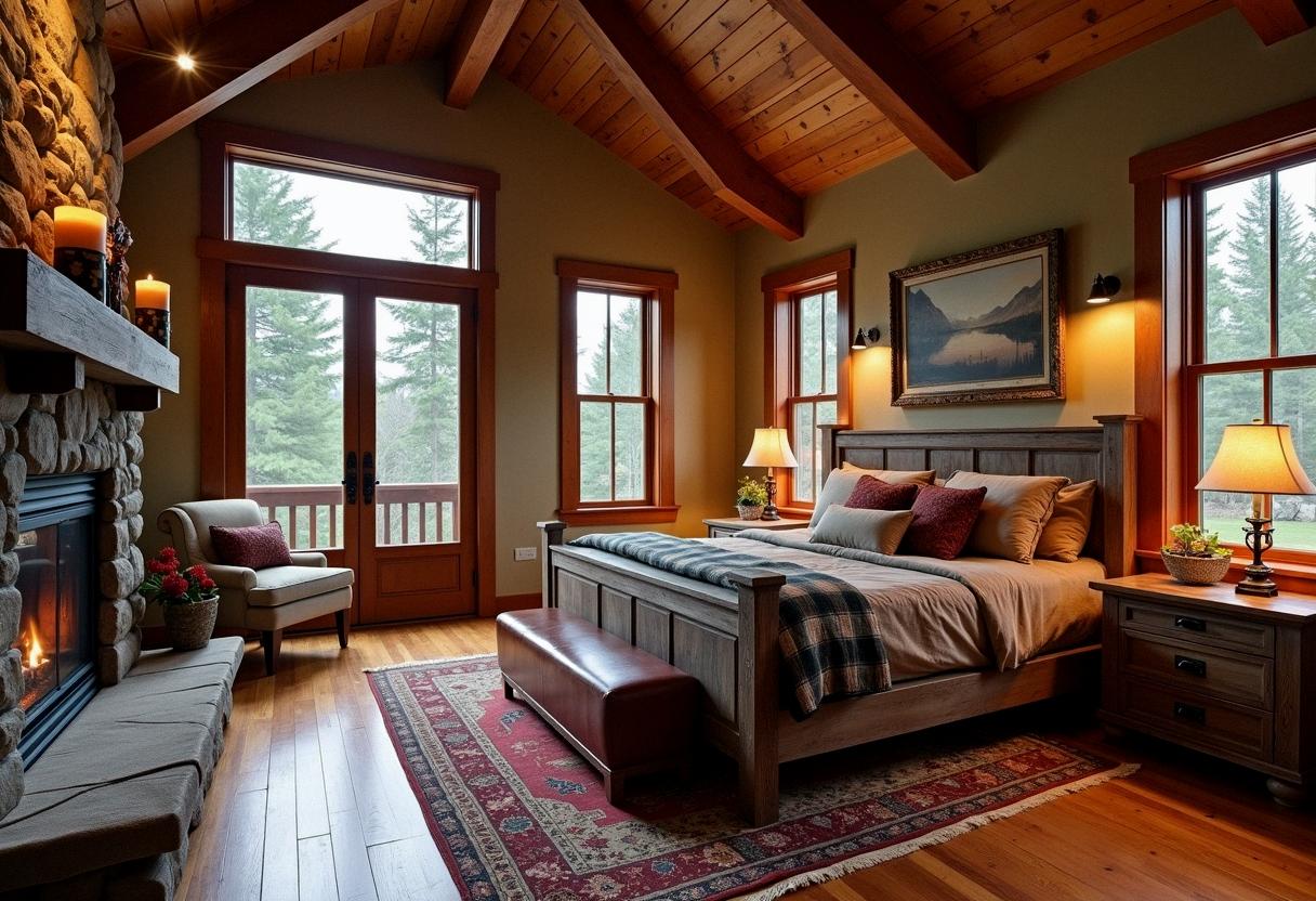 bedroom decor rustic