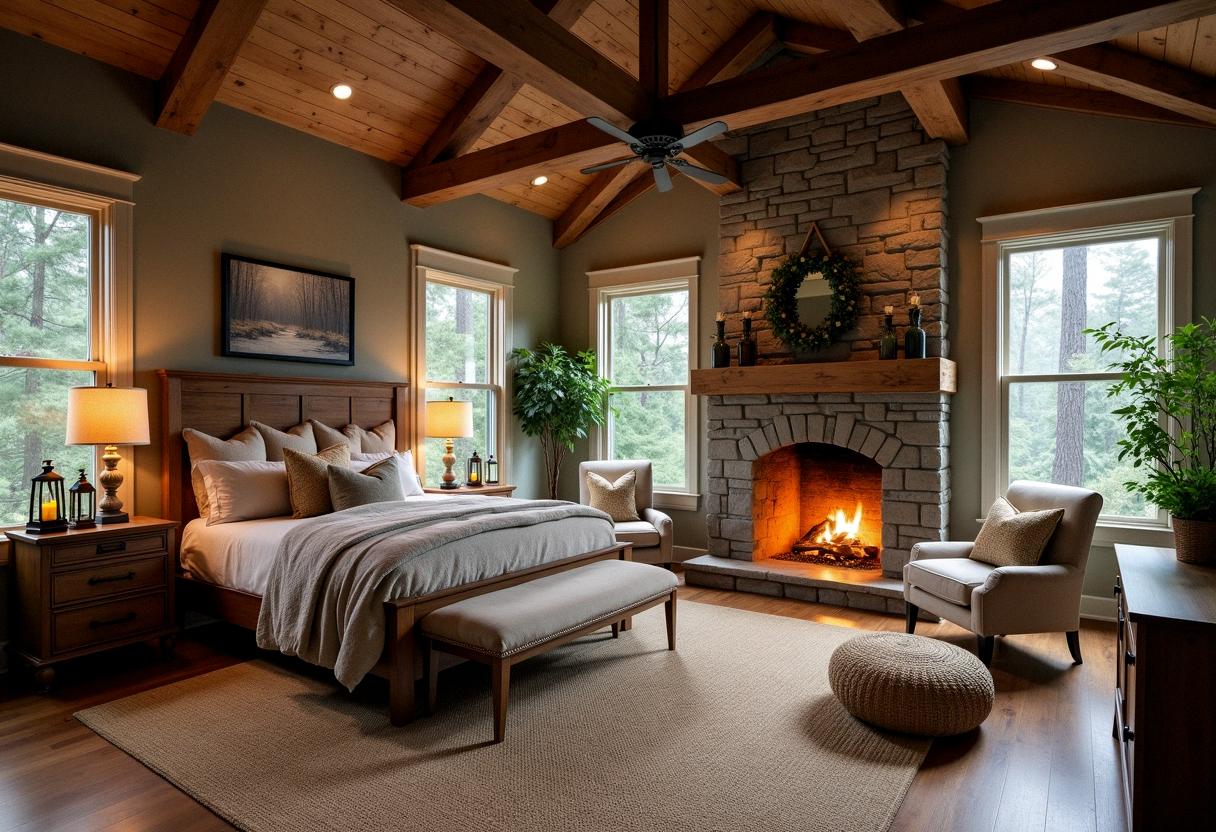 bedroom decor rustic
