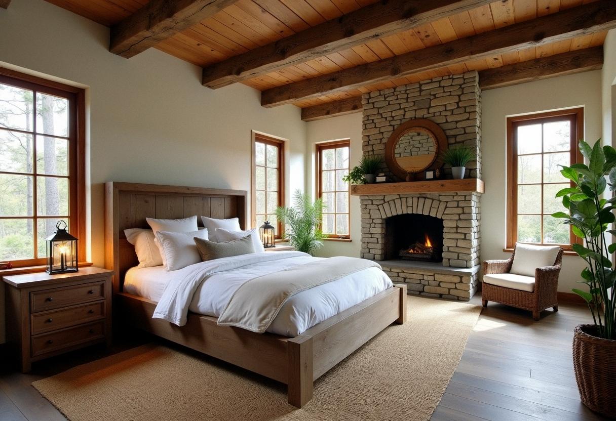 bedroom decor rustic