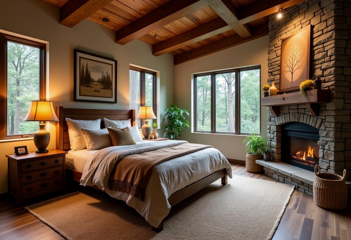 bedroom decor rustic
