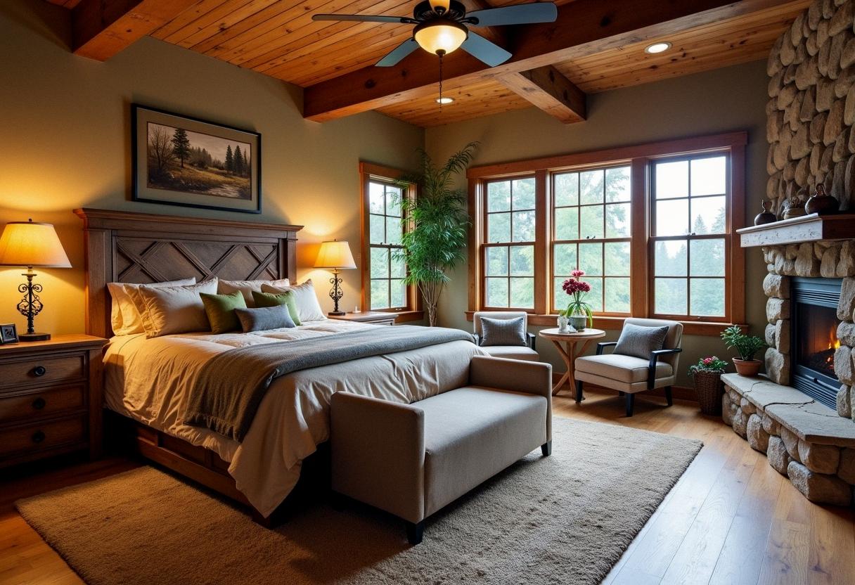 bedroom decor rustic